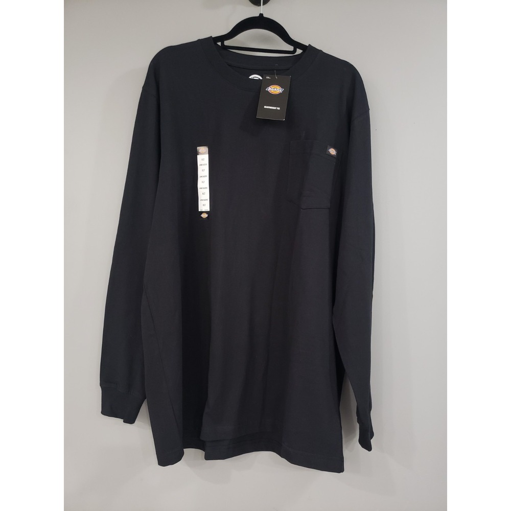 NEW XL TALL Dickies mens XLT Pocket tee long sleeve pullover pullover crewneck